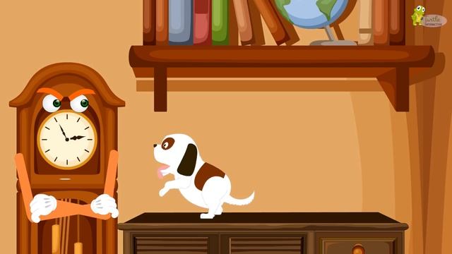 Hickory Dickory Dock | Kids Nursery Rhymes By Turtle