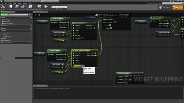 Interpolation - V2DInterp Node in Unreal Engine 4 смотреть онлайн