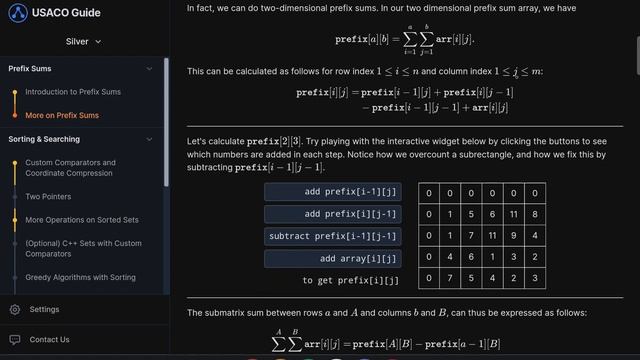 2D-Prefix Sum Algorithm | Competitive Programming Course | Episode 2 смотреть онлайн
