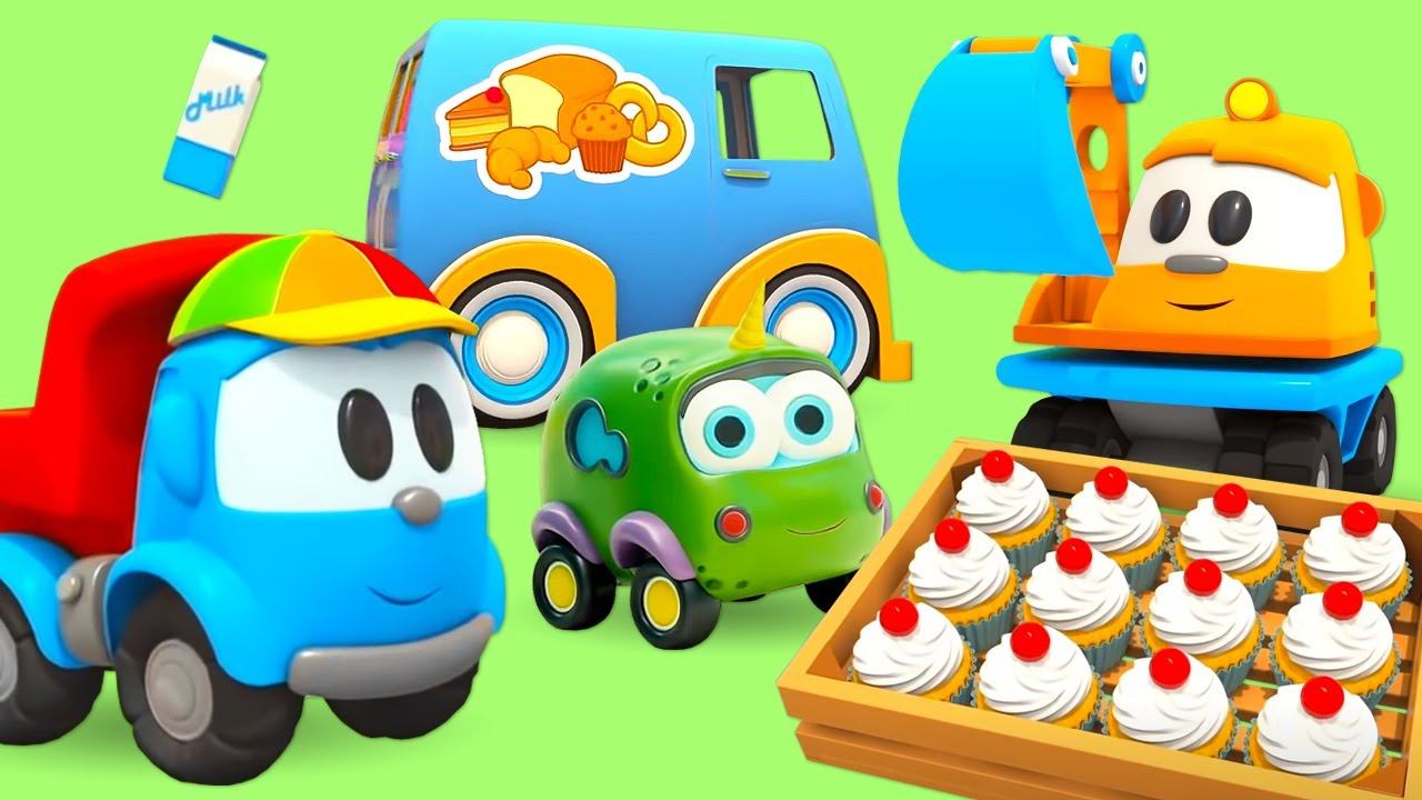 Мультфильмы для детей про Машинки. Большой сборник про еду для малышей смотреть онлайн
