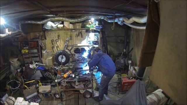 самодельный мопед gx200 сборка ч 1 смотреть онлайн