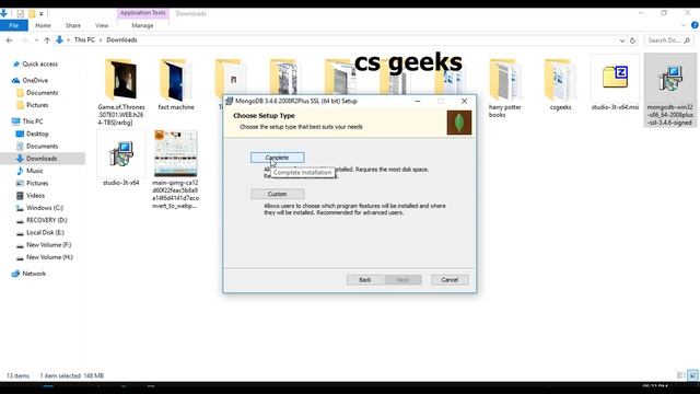MongoDB Tutorial #1 Introduction and Installation of Mongodb ( हिन्दी) смотреть онлайн