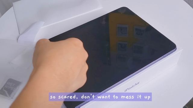 ipad air 5 (purple) unboxing ? apple pencil + accessories 아이패드 에어 смотреть онлайн