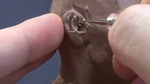 Terminator (T 800) Терминатор (Арнольд Шварценеггер). Скульптура персонажа из пластилина.