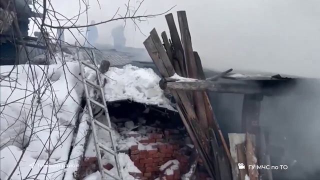 03.03.22 Кота и собаку спасли томские пожарные в селе Богашево смотреть онлайн