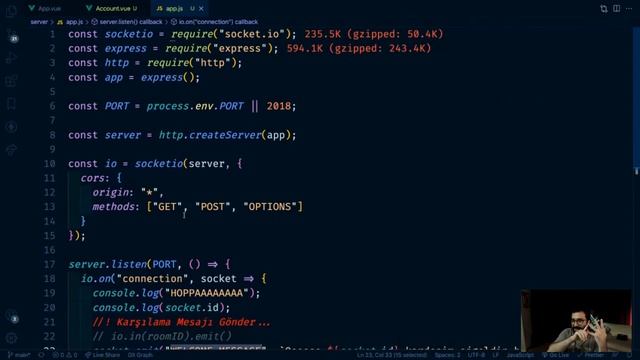 #Vue3 Bootcamp #8 | Vue ile Socket.io Kullanımı | Real Time Süreçleri смотреть онлайн