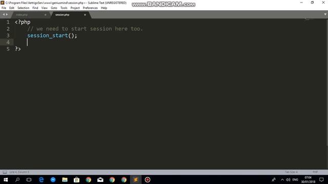 PHP Session смотреть онлайн