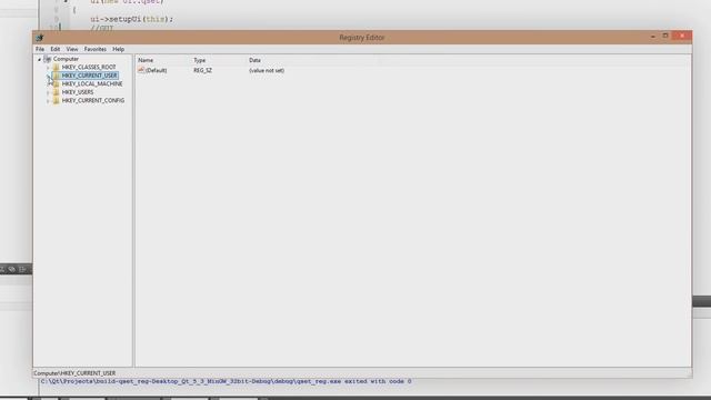 Уроки программирования на C++ c Qt 5.3. Урок 14: QSettings через реестр смотреть онлайн
