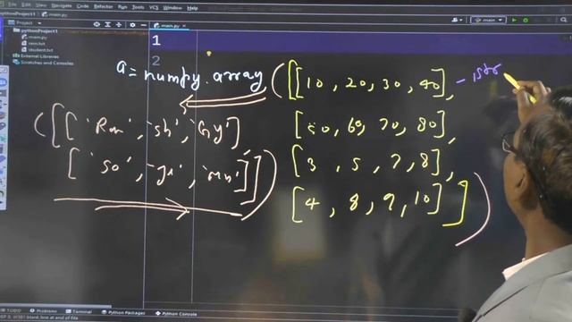 Copy of Python Language || Numpy Part-3 By R V Sir смотреть онлайн