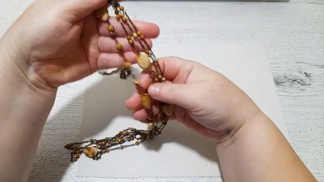 Сотуар из песчаной яшмы Часть 2 #украшения #сотуар #эксклюзивныеукрашения смотреть онлайн