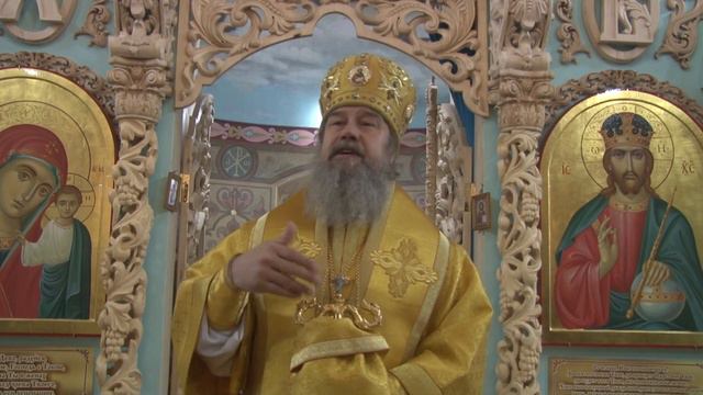 Проповедь епископа Максима на литургии в Старо-Казанском соборе города Лебедяни смотреть онлайн
