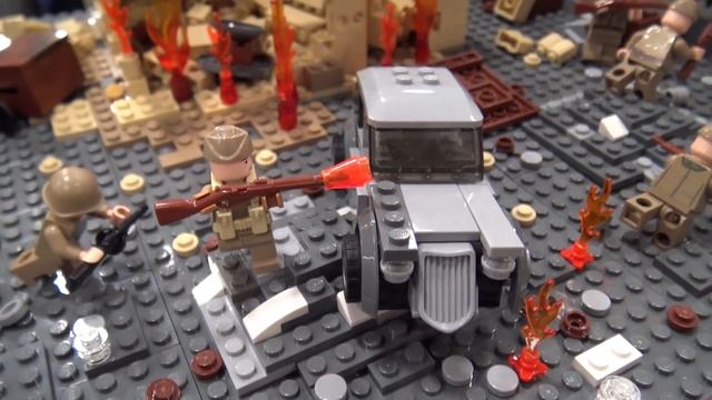 LEGO WWII Battle of Stalingrad (Enemy at the Gates Scene) смотреть онлайн