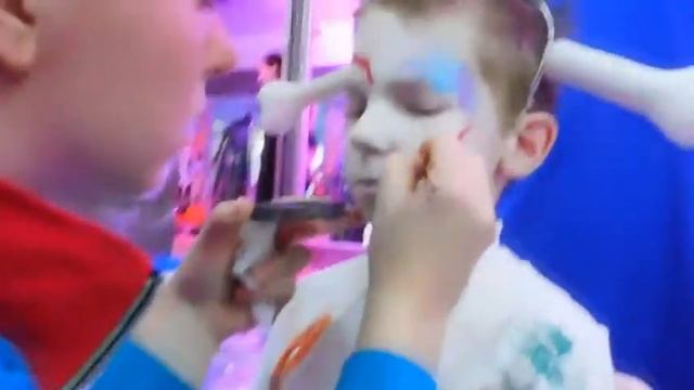 Зомби аквагрим / Zombie face painting смотреть онлайн