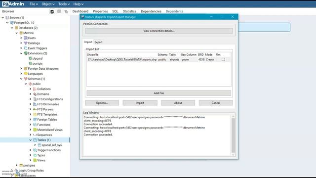 HOW TO ADD DATA INTO POSTGIS DATABASE смотреть онлайн