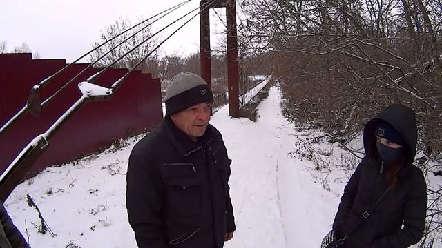 Заброшенная дача Башкирцева, подвесные мосты через р.Девица смотреть онлайн