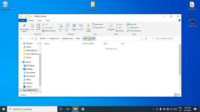 How to recover files from windows.old folder 7/8/8.1/10 | rcover files after reinstall windows смотреть онлайн