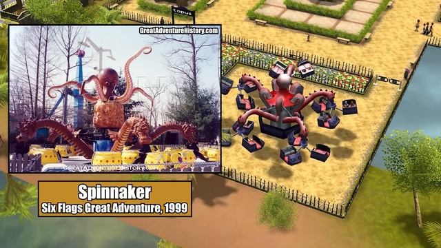 EVERY RollerCoaster Tycoon 3 Flat Ride in REAL Life смотреть онлайн