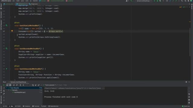 Effective Java | Item 43 | Prefer method references to lambdas смотреть онлайн