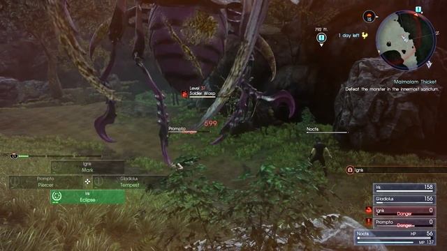 FINAL FANTASY XV - Gameplay Walkthrough Part 12 - Aranea Boss Fight l Chapter 6 Ending смотреть онлайн