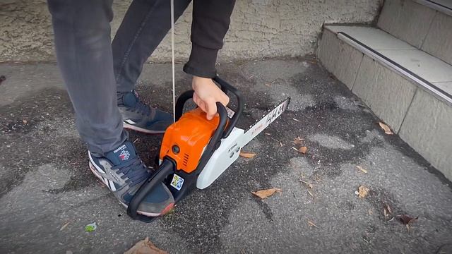 КАК завести бензопилу ШТИЛЬ, STIHL MS180 | MS210 | MS250 |MS260