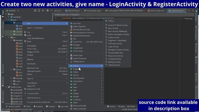 FIREBASE REALTIME DATABASE || ANDROID STUDIO || KOTLIN || TABLE LAYOUT -SAVE, LOAD, UPDATE USER DAT смотреть онлайн