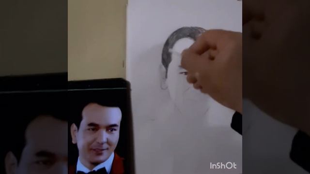 Рисуем Озодбек Назарбеков за 10 м смотреть онлайн