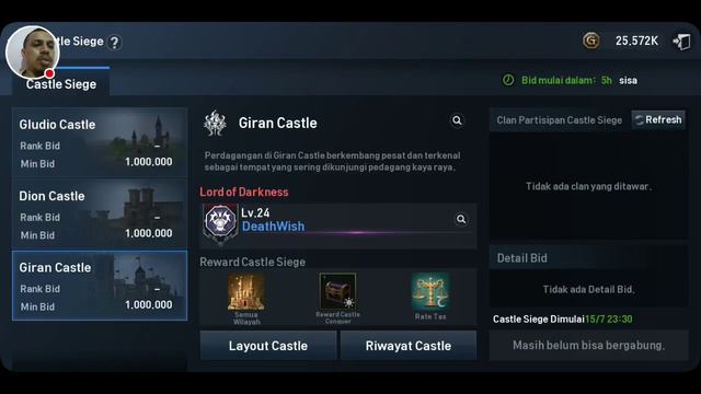 Lineage 2 Revolution : Live castle siege Server Bhineka смотреть онлайн