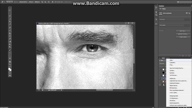 Photoshop CS 6 Урок #1. Карикатура лица смотреть онлайн