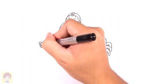 как нарисовать джейсона вурхиза легко   уроки рисования 1