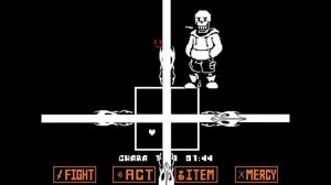 *bad time trio* *битва с Санс,Чара,Папирус*