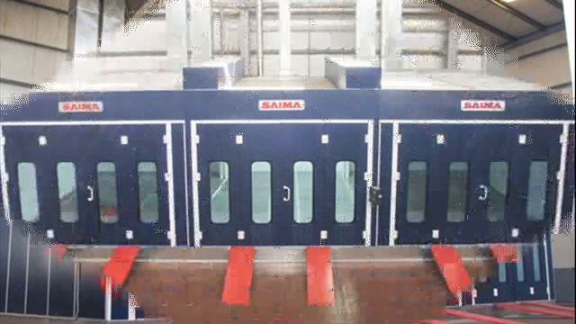 Покрасочная камера SAIMA Gamma для авто | Окрасочная камера смотреть онлайн