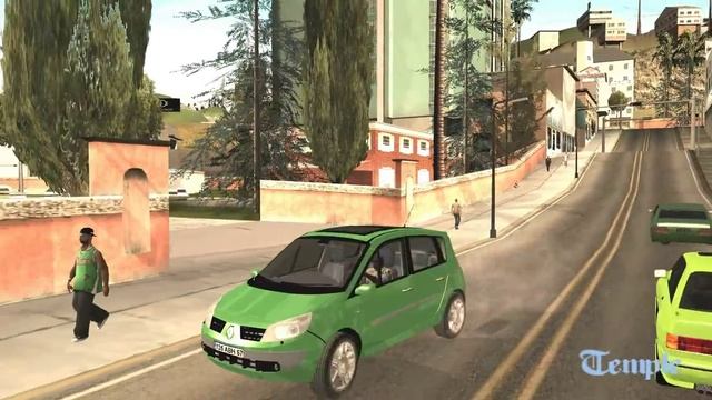Renault Scenic 2 GTA SA смотреть онлайн