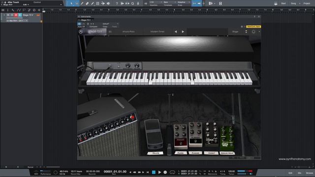 Arturia Stage-73 V - Sound Demo смотреть онлайн