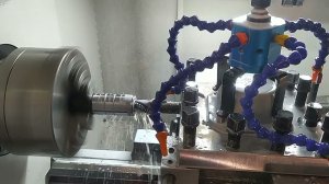 Токарная обработка внутренней поверхности на ЧПУ станке  GSK980
