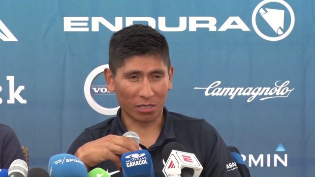 Nairo Quintana/Alejandro Valverde/Mikel Landa Rueda de prensa - Salida Tour de France 2018 смотреть онлайн