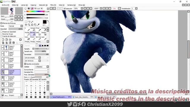 [Speed Edit] Sonic the Werehog - Sonic the Movie смотреть онлайн