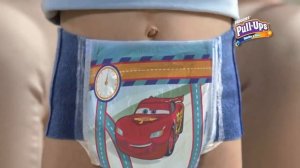 Disposable Huggies Pull-Ups diaper panties for children from 5 to 10 years old.