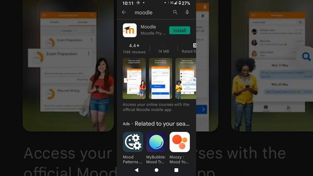 How to download and install Moodle app for your school смотреть онлайн