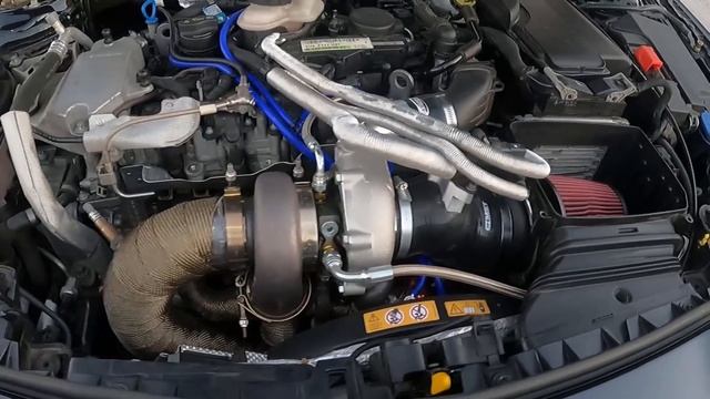 World first facelift Big turbo 45AMG 550Bhp 2.3bar (teaser) смотреть онлайн