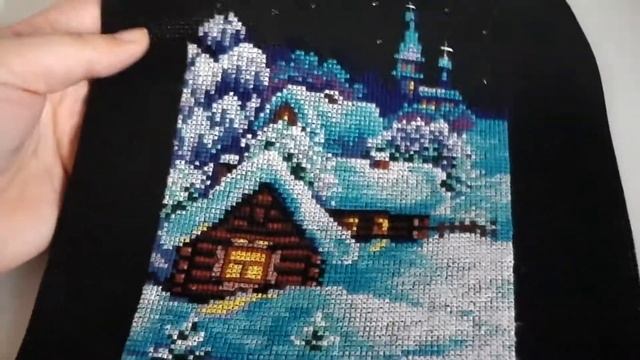 Сочельник. Чудесная игла! Готовая работа! смотреть онлайн