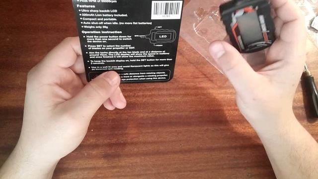Turnigy Multi-Blade Micro Tachometer