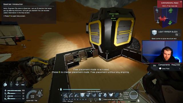 Martian 2.0 Part 2 Space Engineers Gcorp Ice Mine смотреть онлайн