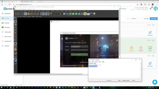 Octane Render Farm for C4D | Cinema 4D & Octane Render with 4 x RTX 3080 | iRender Cloud Rendering смотреть онлайн
