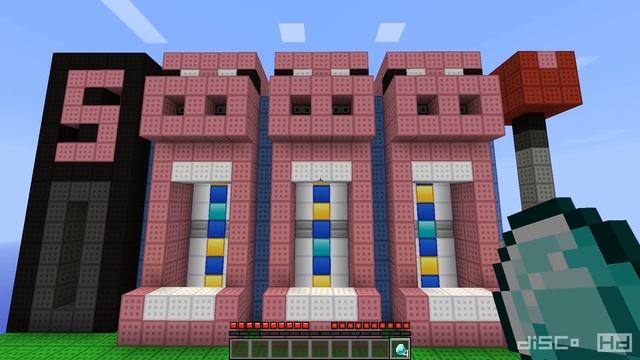 Minecraft мини-игра SUPER Pig Powered Slot Machine смотреть онлайн