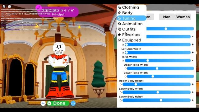 How To Make Papyrus In Robloxian Highschool | UnderTale смотреть онлайн