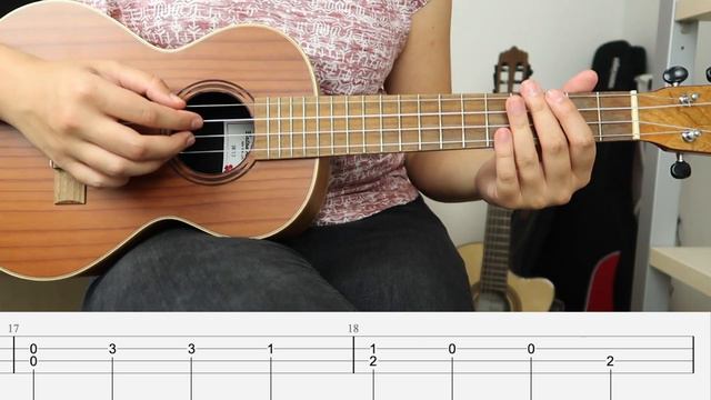 Fingerstyle Ukulele Tutorial - When she loved me - Sarah McLachlan (Disney's Toy Story 2) with tabs смотреть онлайн