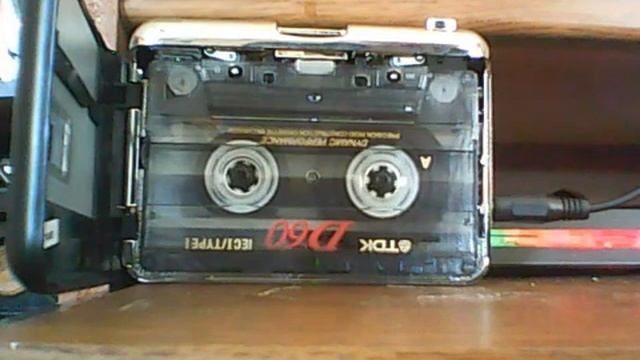 Sharper Image Portable Cassette Player/converter - Cassette Playback