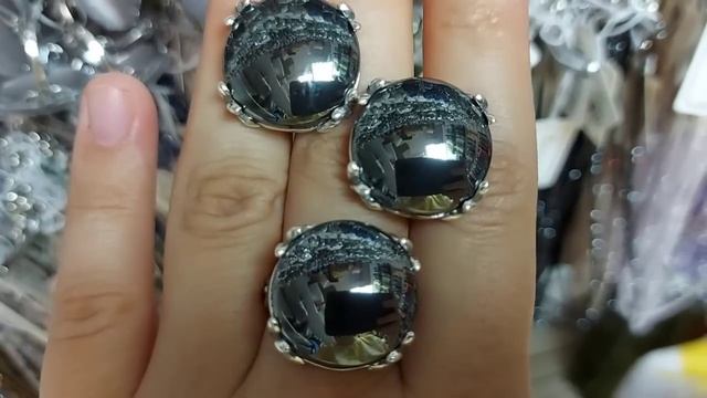 Натуральные камни - комплекты в посеребрении. смотреть онлайн