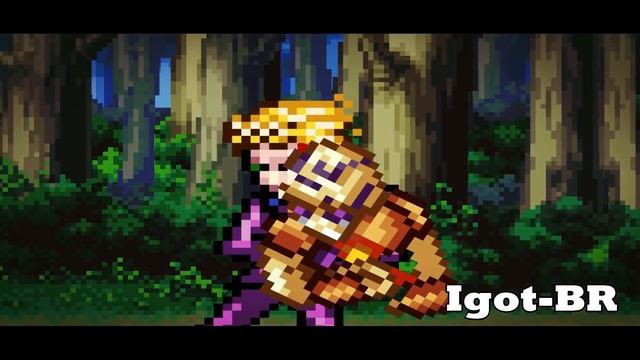 Giorno Giovanna VS Naruto Uzumaki - Sprite Animation смотреть онлайн