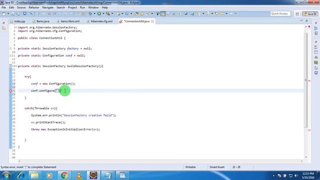 Jsp Hibernate Bootstrap And Mysql Crud App Part 6 смотреть онлайн